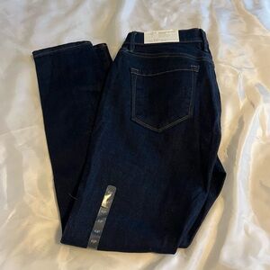 Loft petite. Dark Blue Denim Jeans